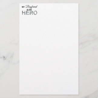 Papelería Mi novio es mi Camuflaje Hero Digital