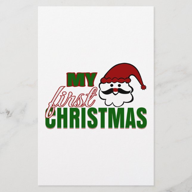 Papelería Mi primera Navidad (Anverso)