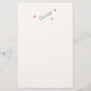 Papelería Minimalista Elegante Clásico Profesional Nombre