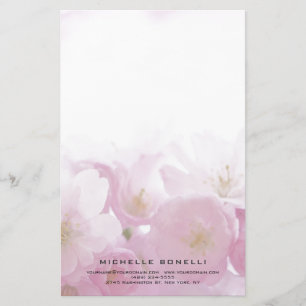 Papelería Minimalista moderno profesional flores femenino