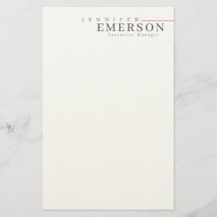 Papelería Minimalista moderno profesional sencillo