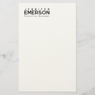 Papelería Minimalista moderno profesional simple