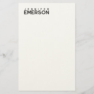 Papelería Minimalista moderno profesional simple