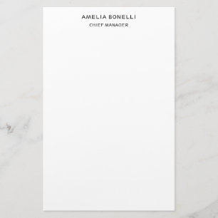Papelería Minimalista moderno profesional simple