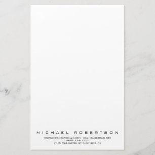 Papelería Minimalista moderno simple profesional