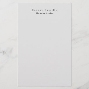 Papelería Minimalista profesional moderno y brillante
