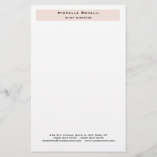 Papelería Minimalista profesional sencillo y moderno