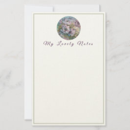 Papelería Mis notas encantadoras - Floral elegante