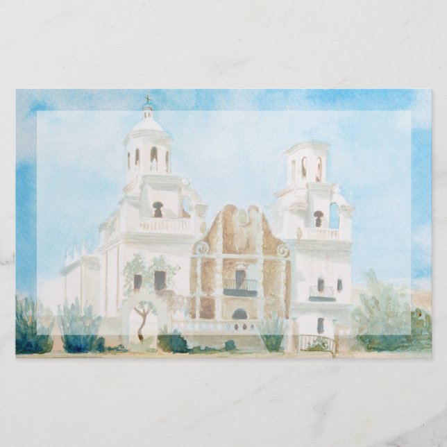 Papelería Misión San Xavier del Bac (Anverso)