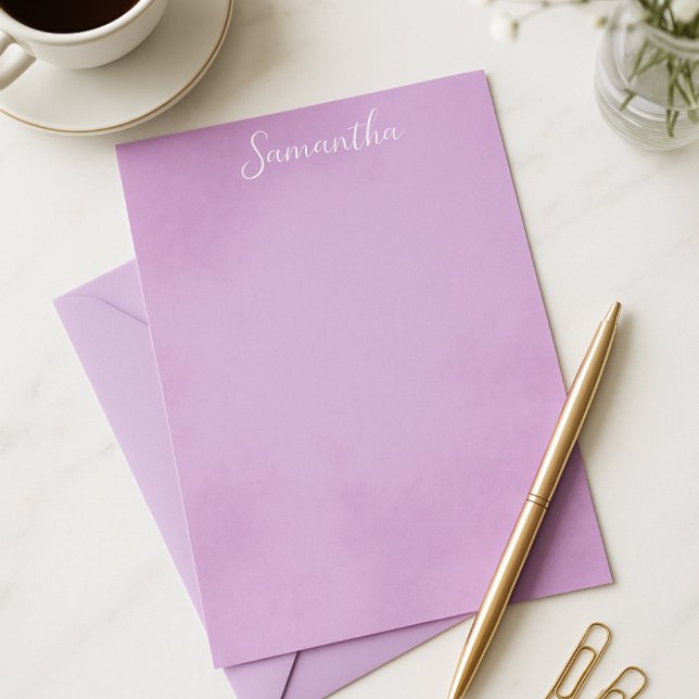 Papelería Moda Morado Stationery (Subido por el creador)