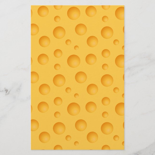 Papelería Modelo amarillo del queso (Anverso)