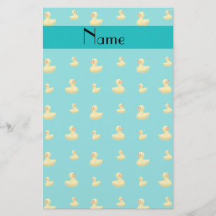 Papelería Modelo de goma personalizado del pato de la