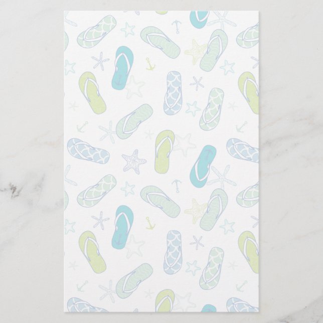 Papelería Modelo del flip-flop (Anverso)