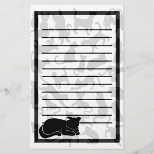 Papelería Modelo del gato negro