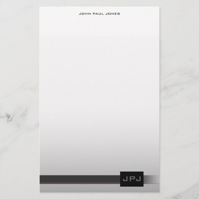 Papelería Modern Company 002 (Anverso)