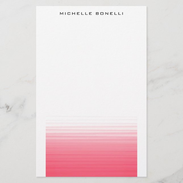 Papelería Moderno Minimalista Profesional Sencillo Simple (Anverso)