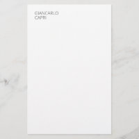 Moderno Plano Simple Minimalista Elegante Capital