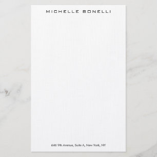 Papelería Moderno y elegante profesional de línea minimalist