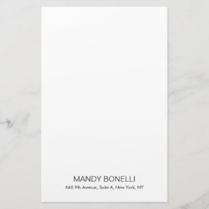 Papelería Moderno y elegante profesional minimalista