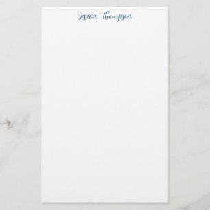 Papelería Moderno y elegante, sencillo profesional