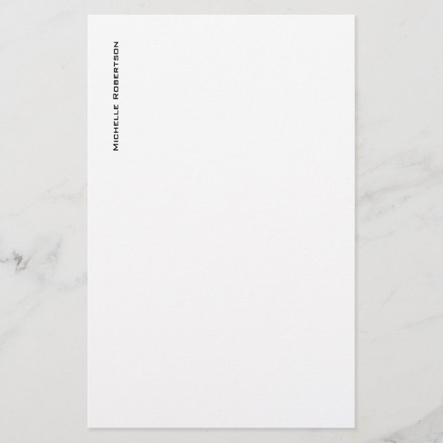 Papelería Moderno y Minimalista profesional (Anverso)