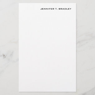 Papelería Moderno y sencillo minimalista