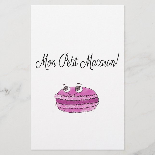 Papelería Mon Petit Macaron (Anverso)