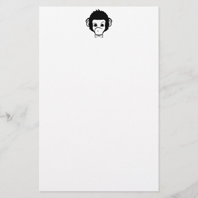 Papelería mono de señor (Anverso)