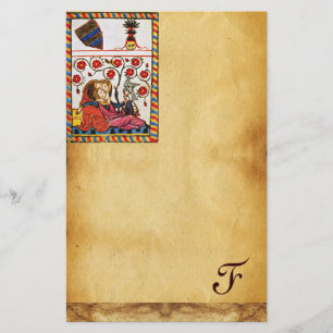 PAPELERÍA MONOGRAM DE PARCHMENT EL DÍA DE SAN VALENTÍN DE AM