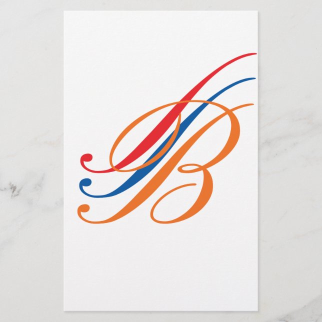 Papelería monograma (Anverso)