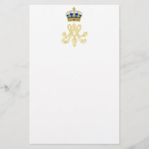 Papelería Monograma de Marie Antonieta