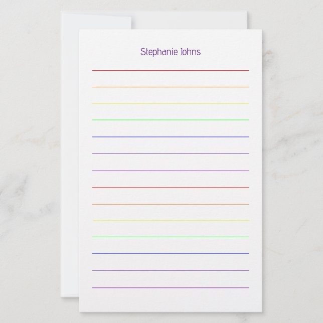 Papelería Monograma de nombre personalizado para boda y duch (Anverso)