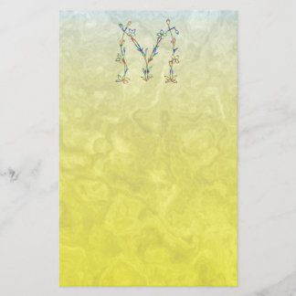 PAPELERÍA MONOGRAMA FLORAL M