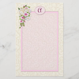 Papelería Monograma floral - Personalizar