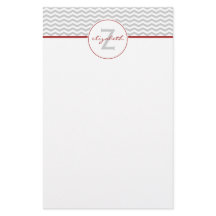 Monograma gris de Chevron