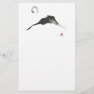 Papelería Montaña, un Sumi-e