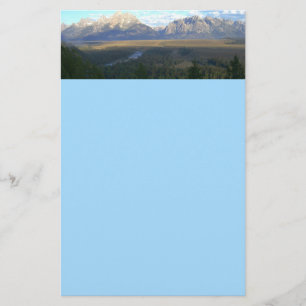 Papelería Montañas de Jackson Hole (Parque Nacional Grand Te