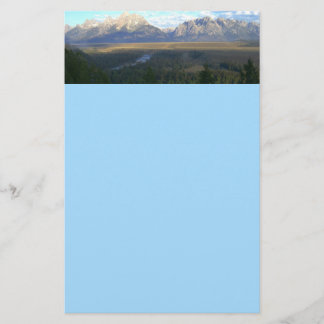 Papelería Montañas de Jackson Hole (Parque Nacional Grand Te
