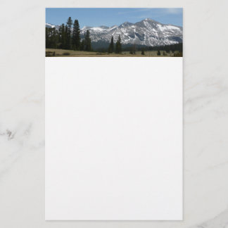 Papelería Montañas Sierra Nevada I desde Yosemite