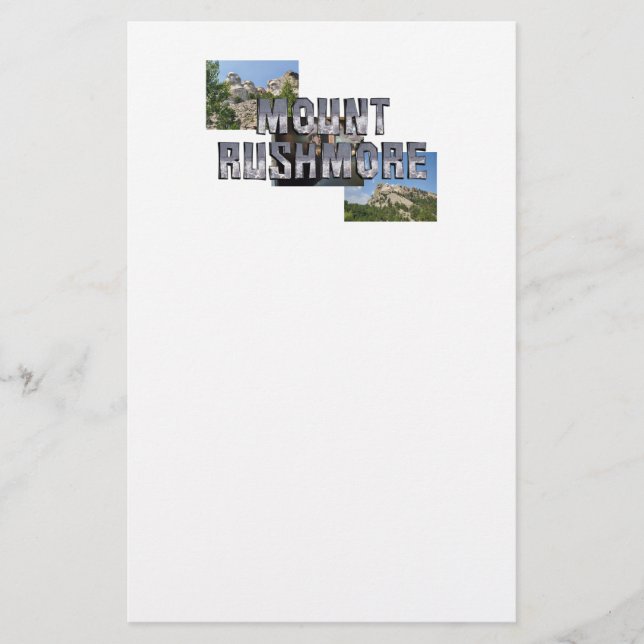 Papelería Monte Rushmore (Anverso)