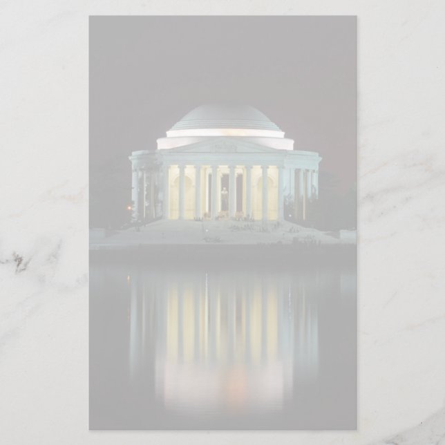 Papelería Monumento a Jefferson (Anverso)