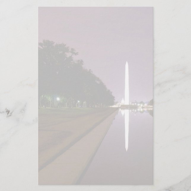 Papelería Monumento a Washington (Anverso)