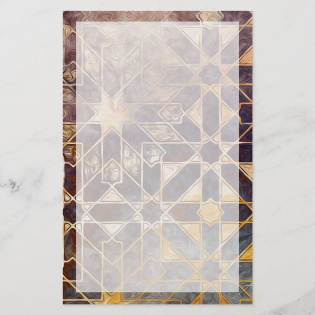 Papelería Mosaicos místicos I (Anverso)