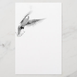 Papelería mourning paper dove