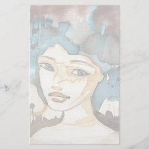 Papelería Mujer azul