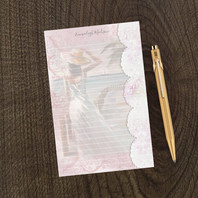 Papelería Mujeres Ocean View Faux Lace (Subido por el creador)