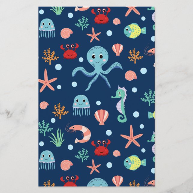 Papelería Mundo del Mar (Anverso)