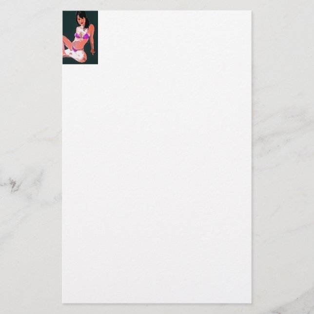 Papelería Muñeca viva 2 (Anverso)