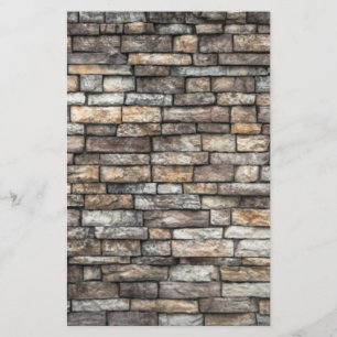 Papelería Muro de piedra gris
