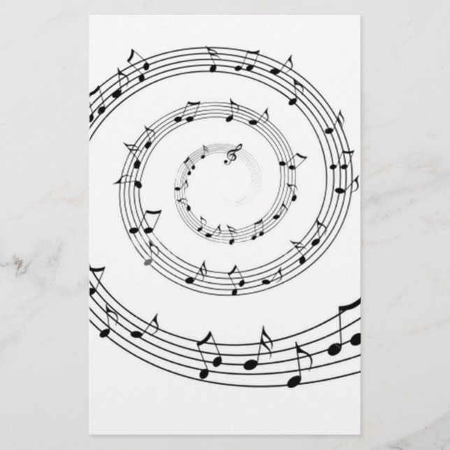 Papelería Música (Anverso)